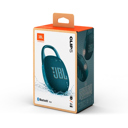 Parlante Bluetooth JBL Clip 5 - Azul