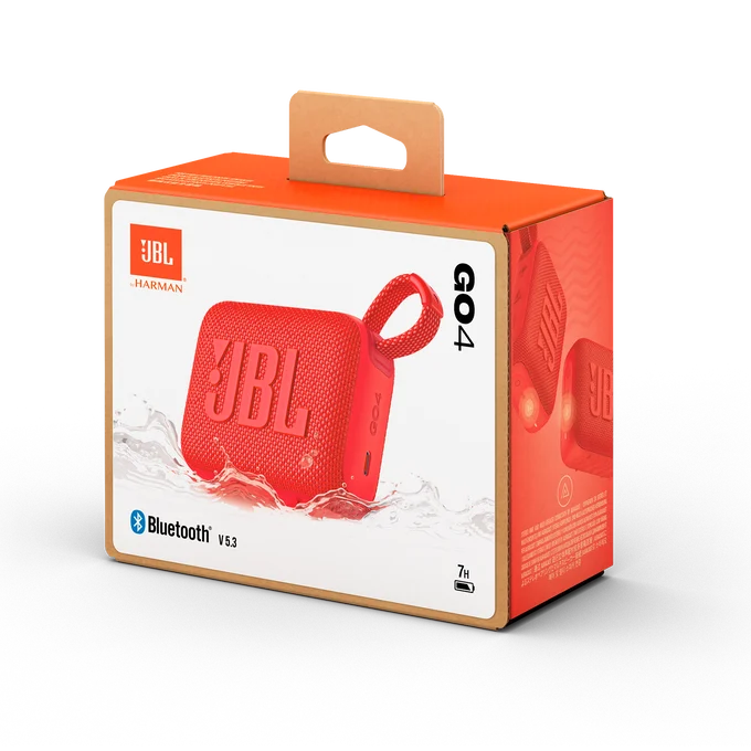 Parlante JBL GO4 - Rojo